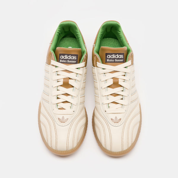 Wales Bonner Samba MN Sneaker in Wonder White/Wonder White - Adidas