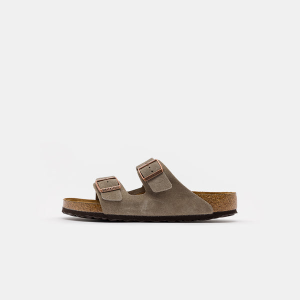 Birkenstock Arizona Soft Footbed Sandal in Taupe