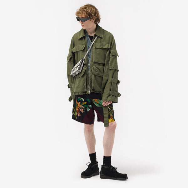 Dries Van Noten - Men's Vonac Bis GD Jacket in Khaki