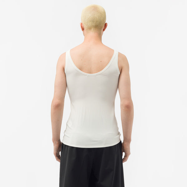 Peter Do - Jersey Tank Top in White