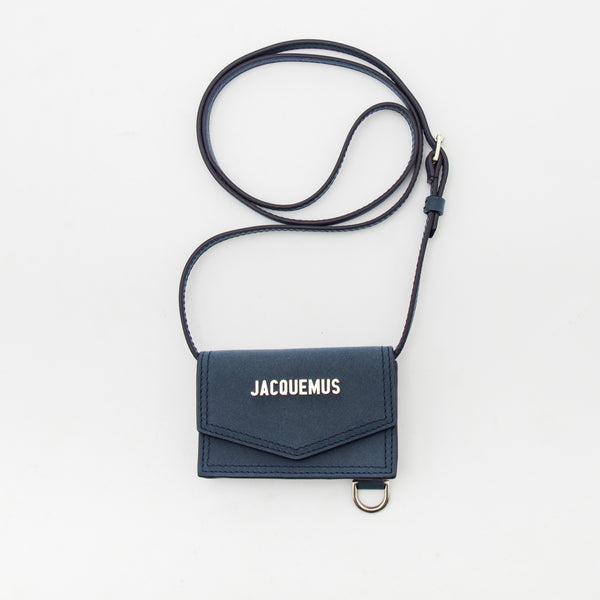 Le porte azur leather small bag Jacquemus Black in Leather - 34773766