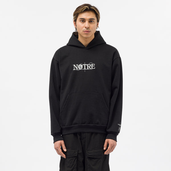 Dr. Woo Logo Hoodie in Black