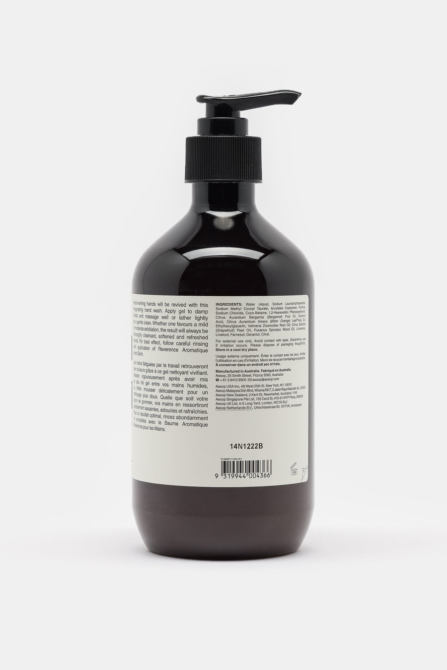 Reverence Aromatique Hand Wash in 500mL