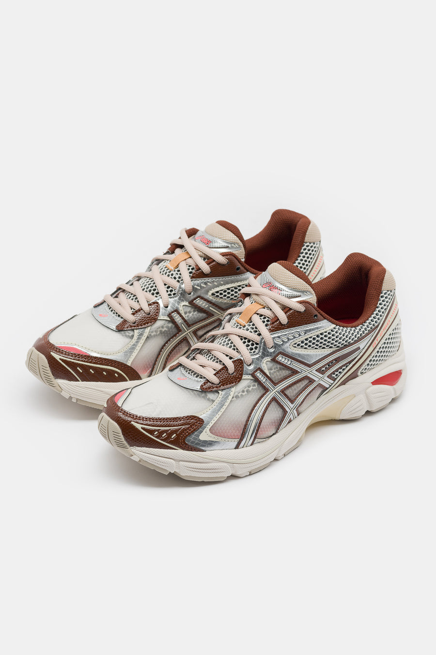 Above The Clouds GT 2160 Sneaker in Cream Chocolate Brown Asics