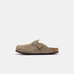 Boston Narrow Fit Mule in Taupe