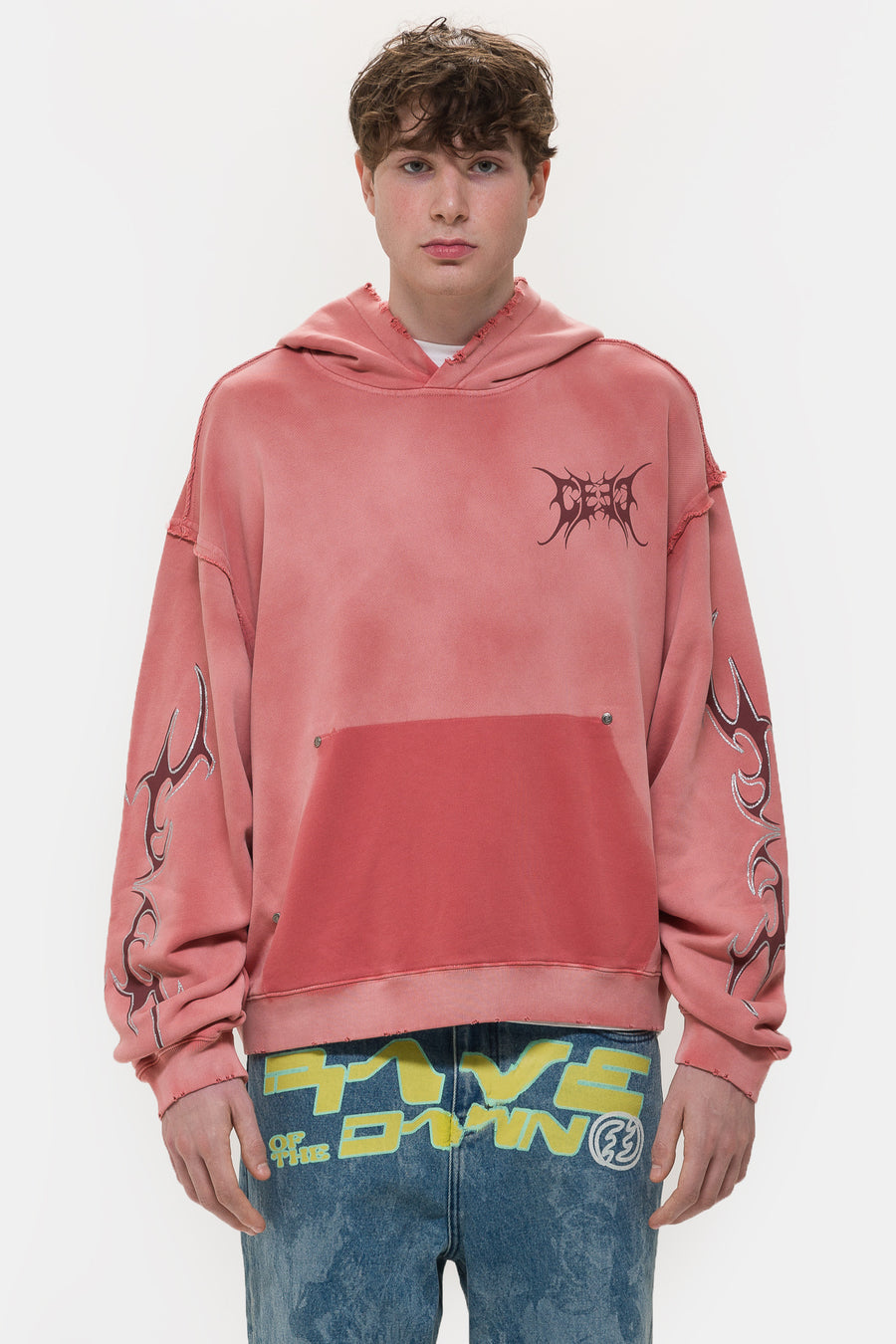 PINK Chicago Cropped buy Hoodie