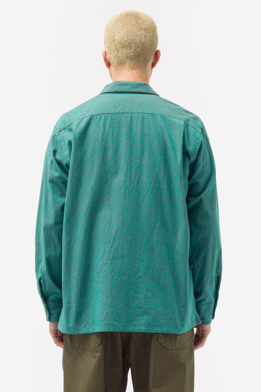 Engineered Garments - Classic Shirt in Jade Iridescent