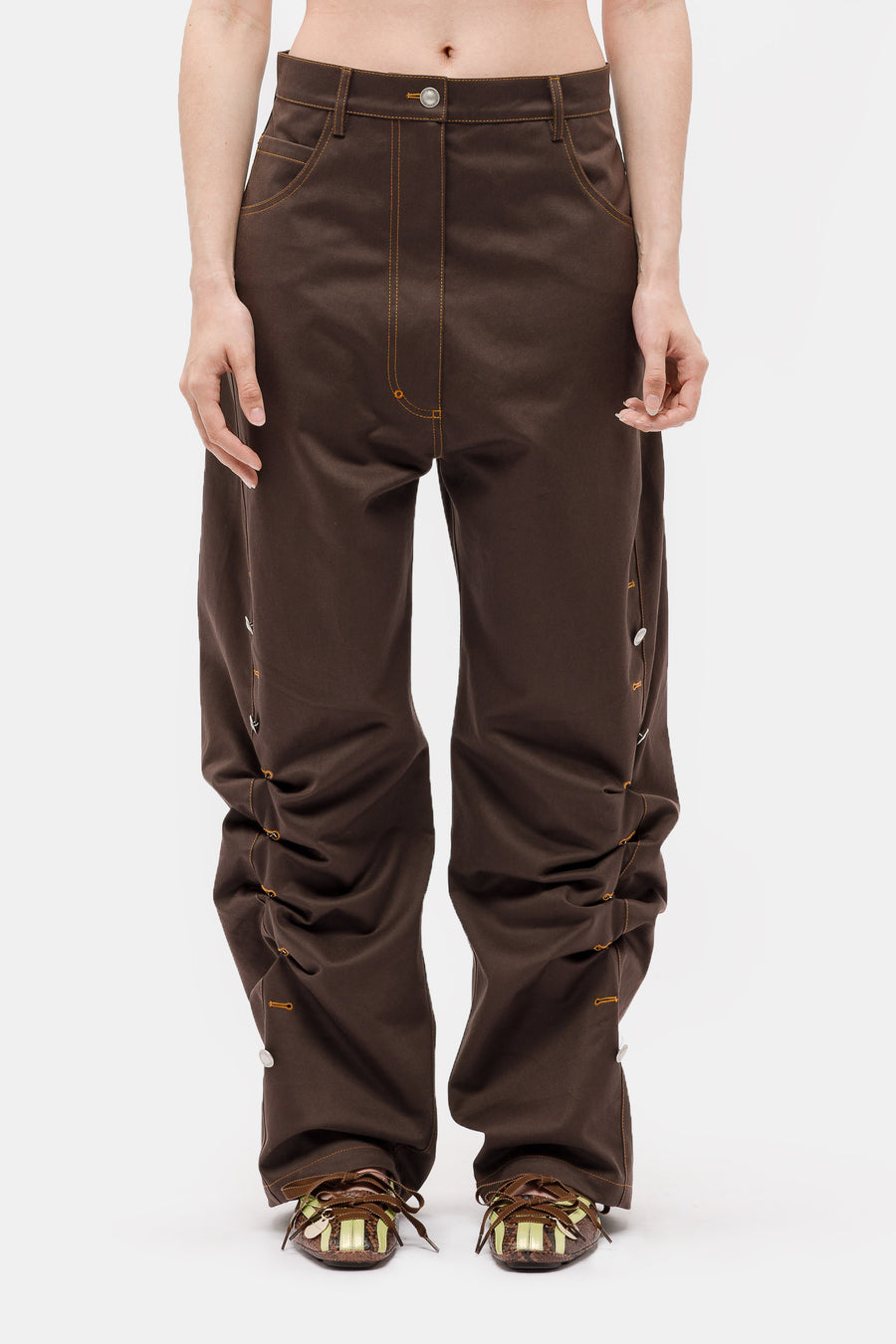 Apollinaire Trousers in Brown