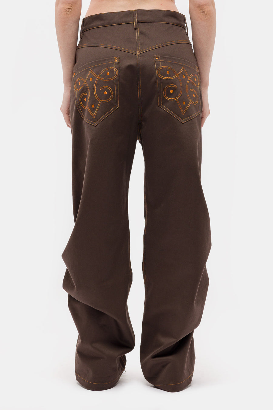 Apollinaire Trousers in Brown