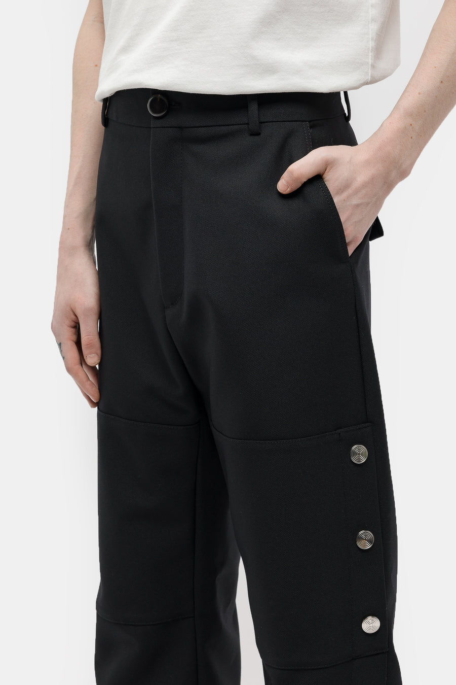 Namacheko - Men's Carisbrooke Trousers in Black