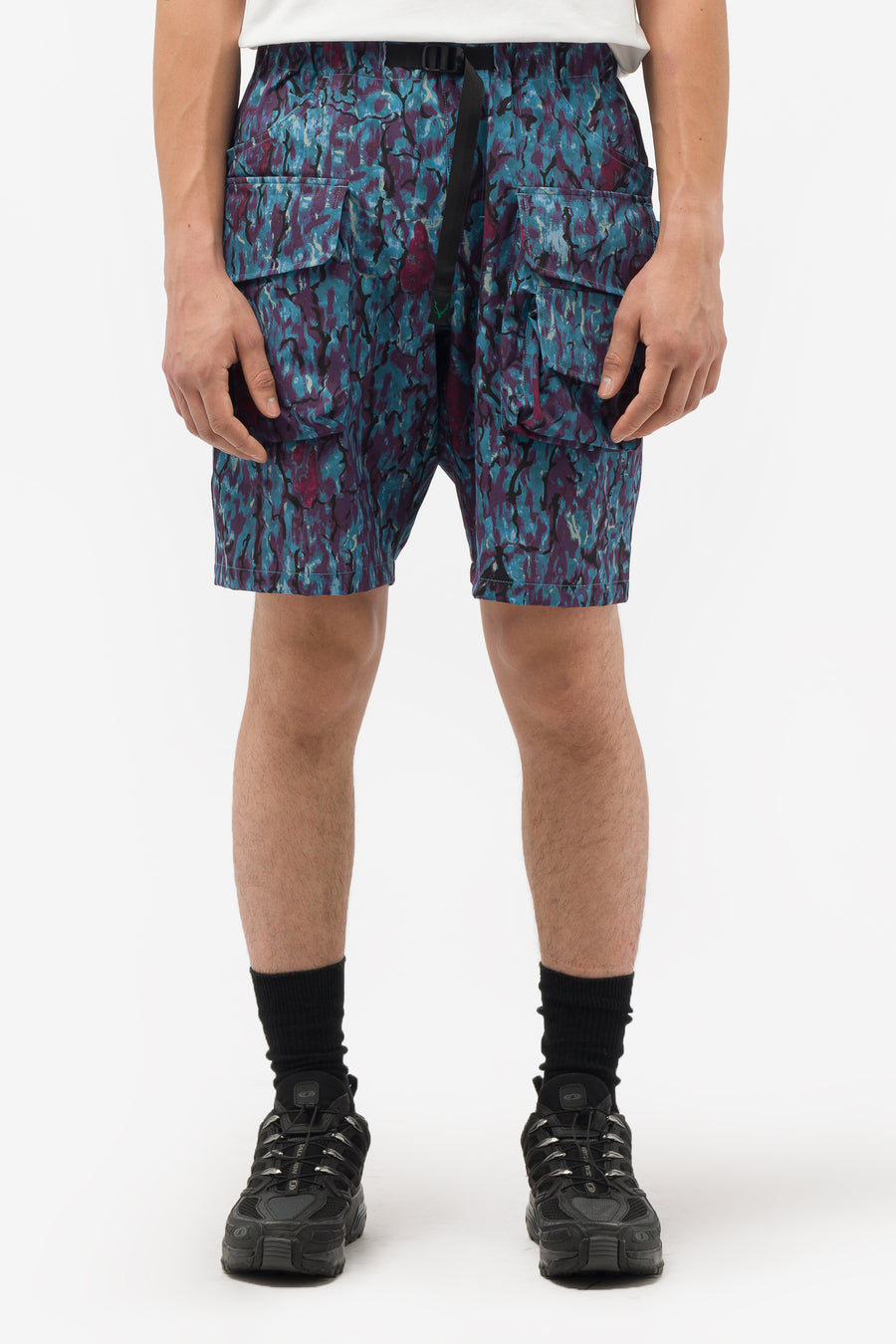 Louis Vuitton Multicolor Monogram Denim Shorts