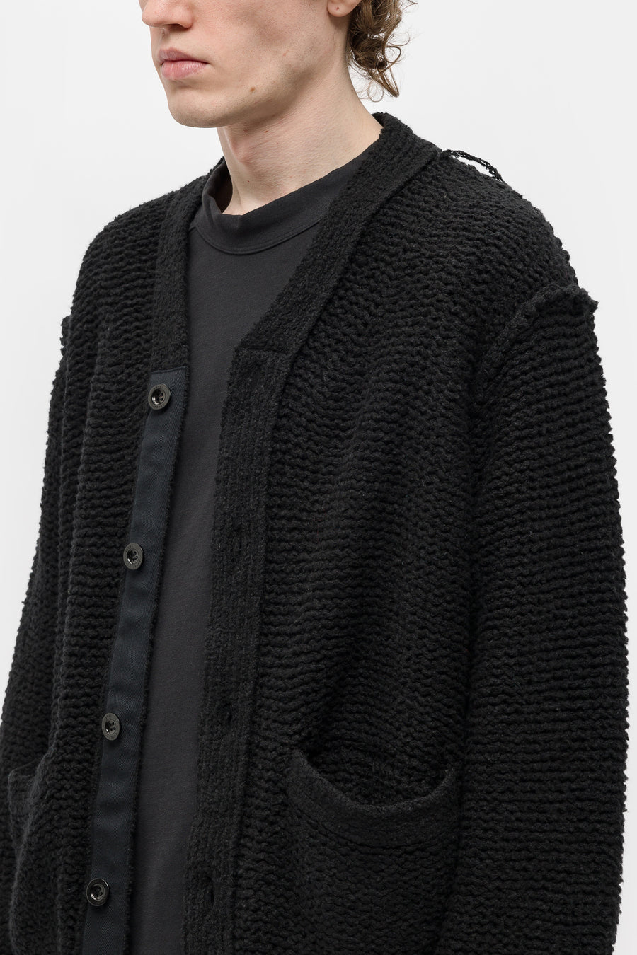 Knit Cardigan in Black
