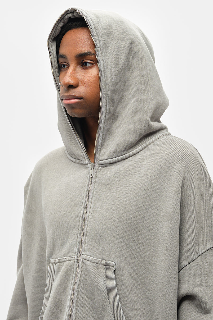 Eternal Zip Hoodie in Grey