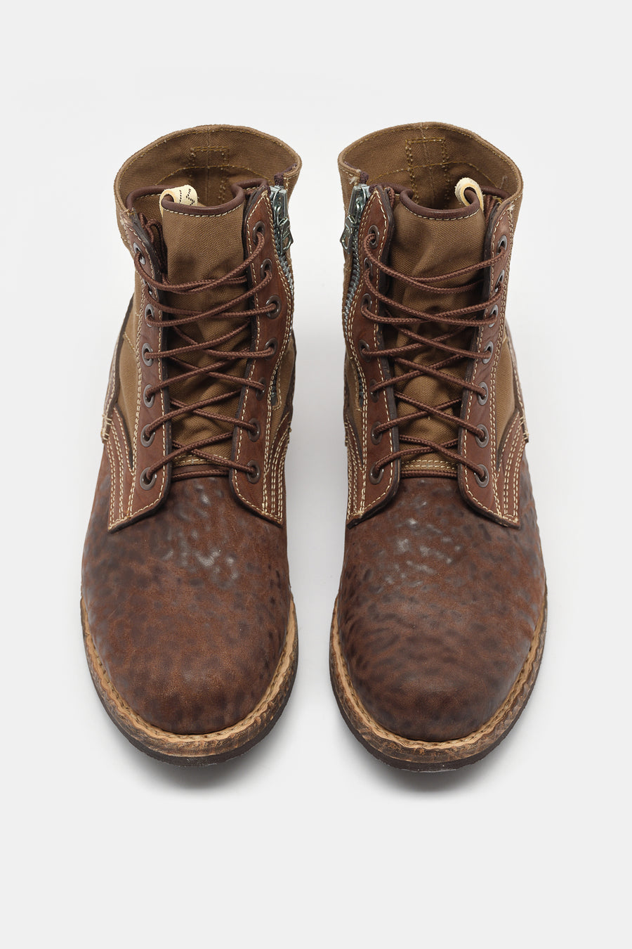 7 Hole '73-Folk Boots in Khaki