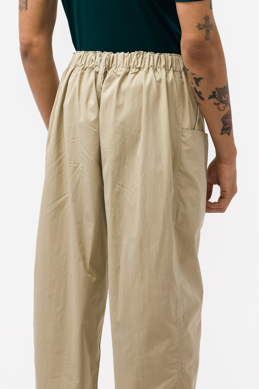 Belted C.S. Pants in Beige